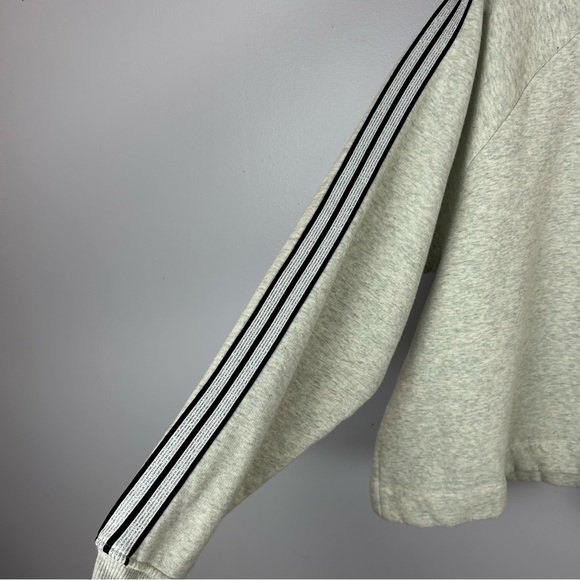 Maeve by Anthropologie Ming Gray Sweatshirt with Striped Accents Size XL - Picture 5 of 9